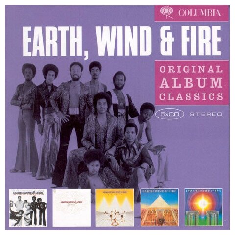 Компакт-Диски, Columbia, EARTH, WIND & FIRE - Original Album Classics (That's The Way Of The World / Gratitude / Spirit / All In All / I Am) (5CD)