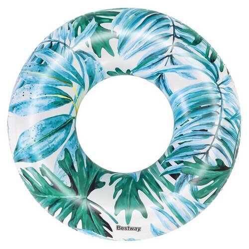 Надувной круг BestWay Тропические пальмы 119cm 36237