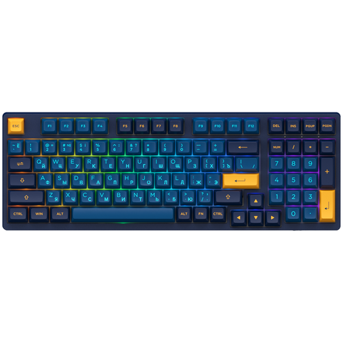 Клавиатура AKKO 3098S Macaw ( CS Lavender Purple switch, RGB, 98 клавиш)
