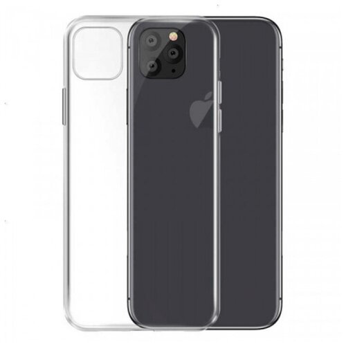 фото Clear case прозрачный tpu чехол 2мм для iphone 11 pro roscase