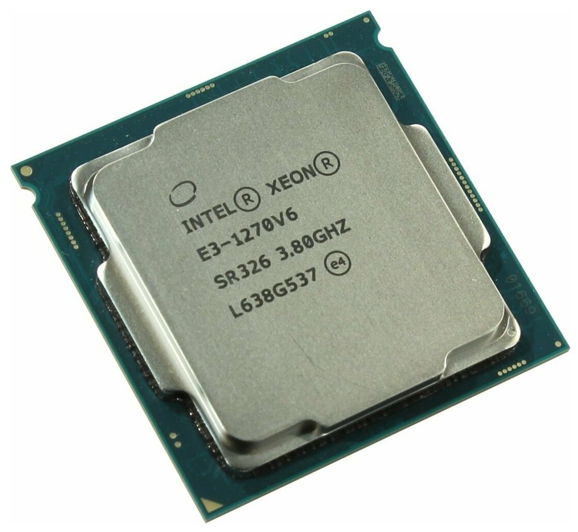 Процессор Intel Xeon E3-1270 v6 LGA1151, 4 x 3800 МГц, OEM