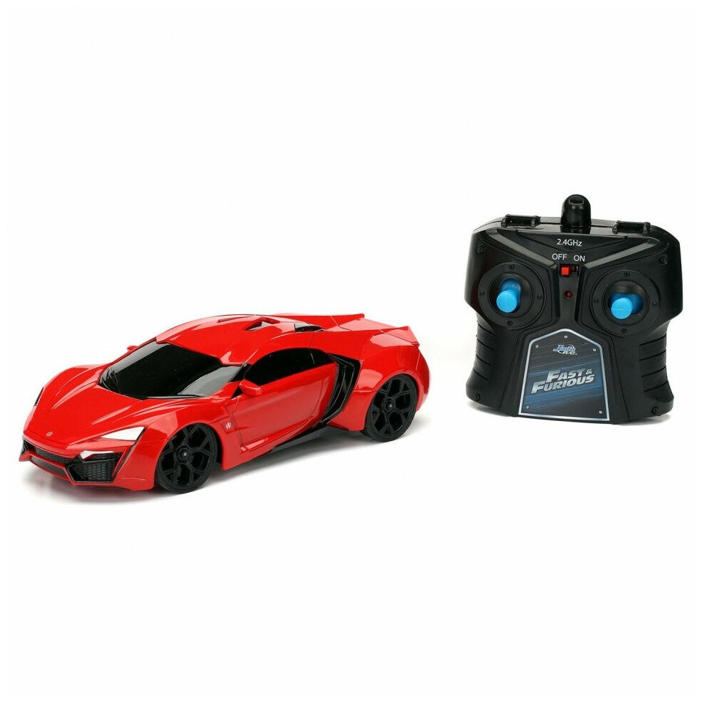 Машина Jada Fast and Furious РУ 1:24 Lykan Hypersport Красный 98552