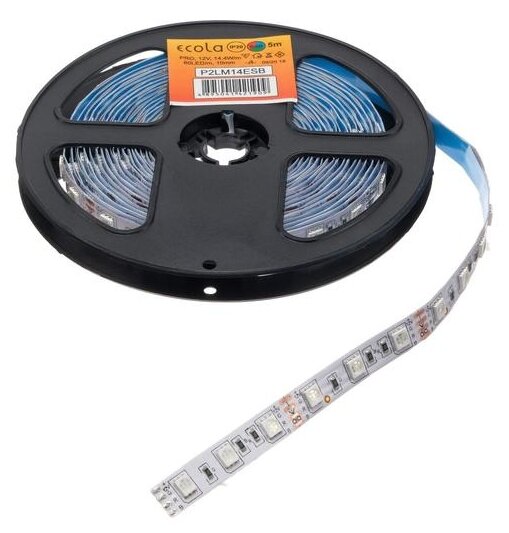 Ecola P2LM14ESB Светодиодная лента LED strip PRO 14.4W/m 12V IP20 1 шт. - фотография № 1