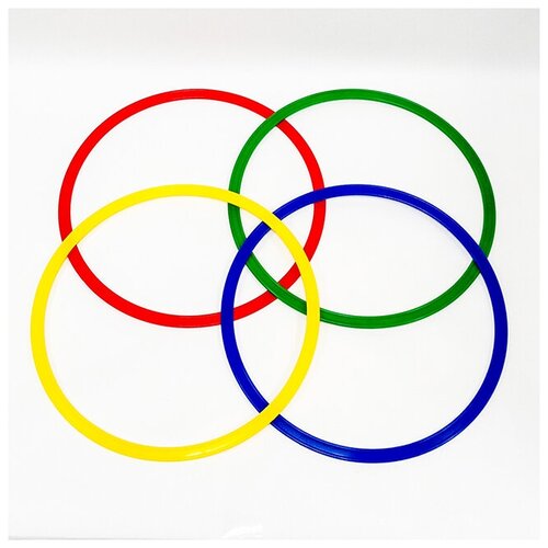 Обруч плоский пластиковый 30 см.