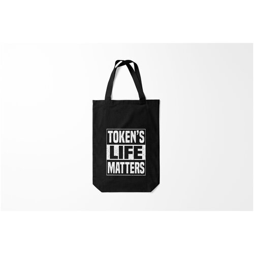 фото Сумка-шоппер / 31х42 см / сериалы / разное tokens life matters burnettie