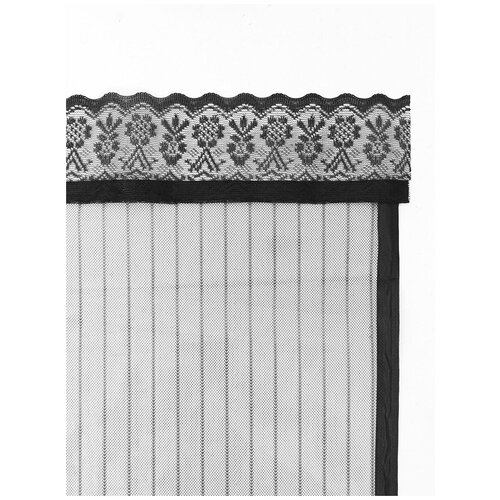 Paulo Maskoni Сетка антимоскитная для дверей, 100 × 210 см, на магнитах, цвет черный