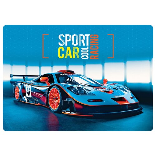 Настольное покрытие ArtSpace Sport car 28,3x19,7 см (ПП_25692) голубой