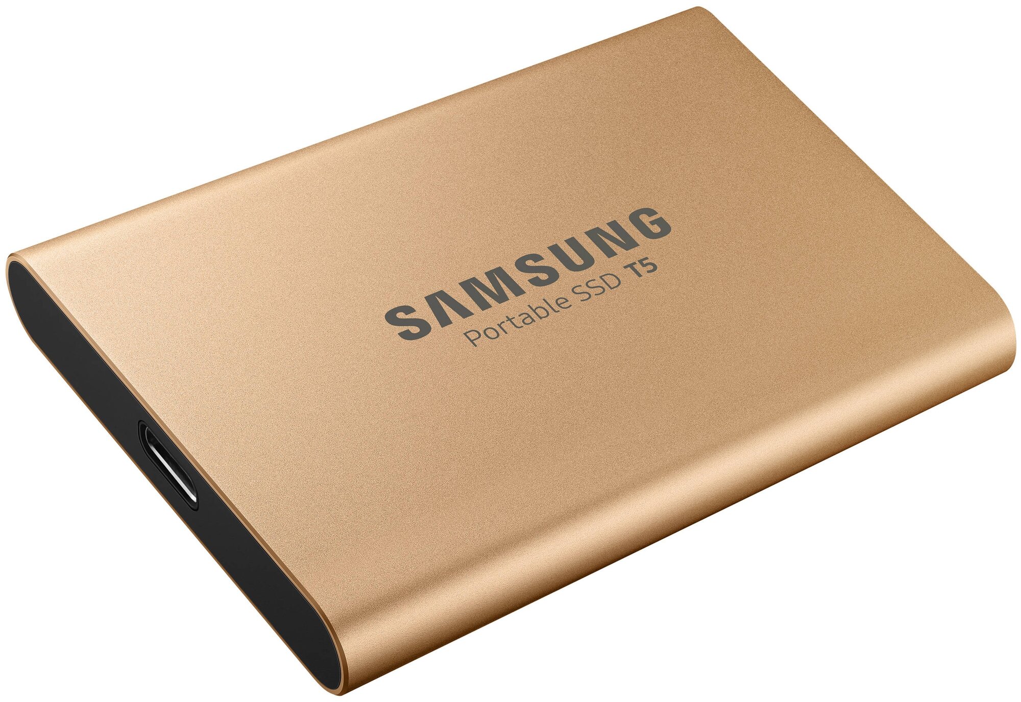 2 ТБ Внешний портативный твердотельный SSD накопитель Samsung T5 (MU-PA2T0B/WW) USB 3.1, черный