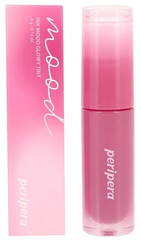 Peripera Тинт для губ Ink Mood Glowy Tint, 06 plum update