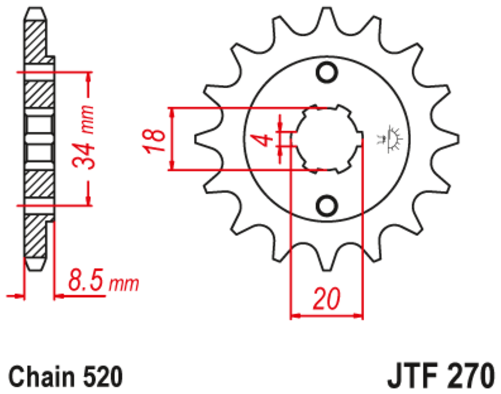 Звезда ведущая , JT 270.14