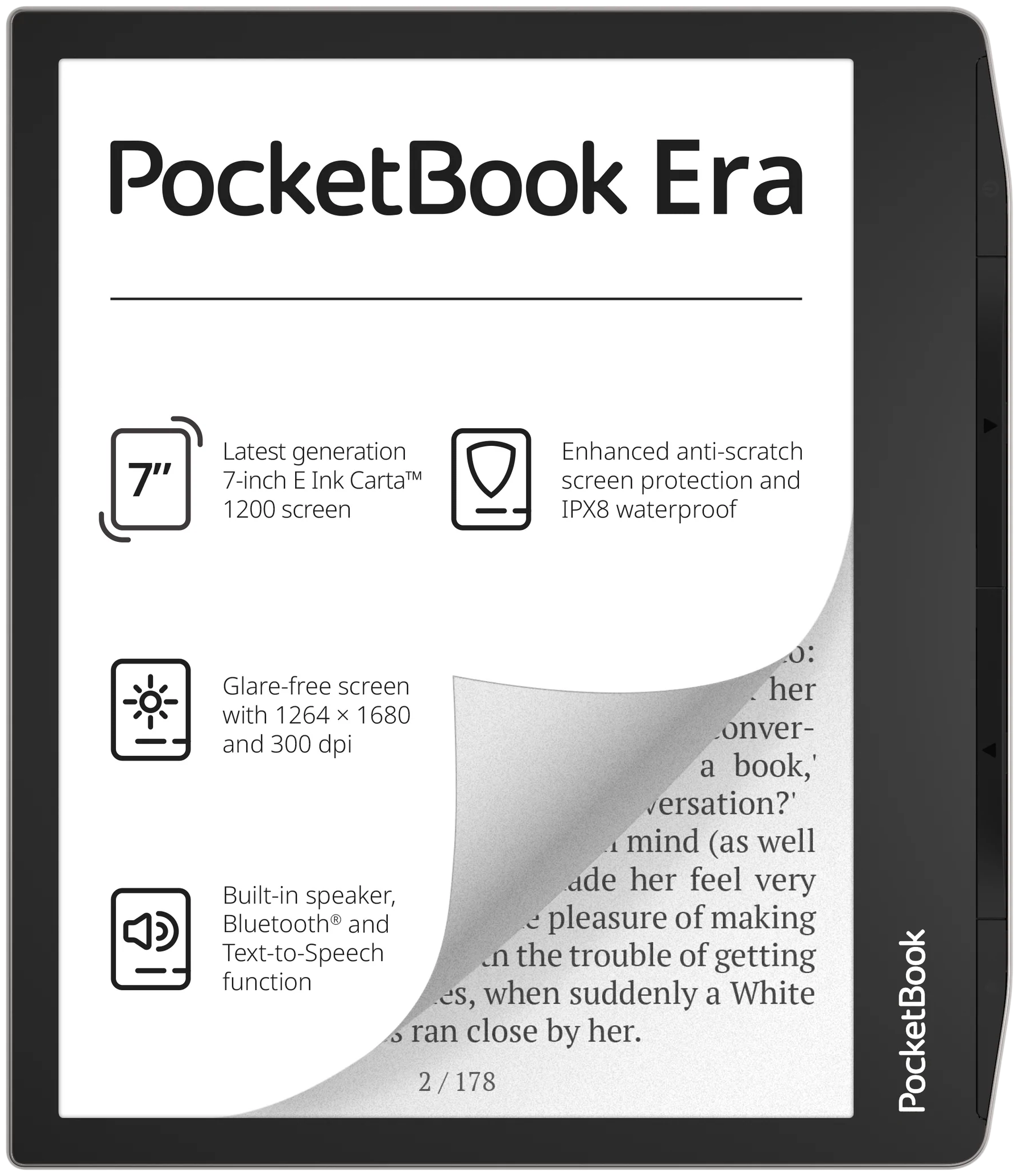 Электронная книга PocketBook 700 Era Stardust Silver PB700-U-16-WW