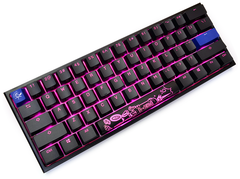 Проводная клавиатура Ducky One 2 Mini RGB Classic Cherry MX Silent Red