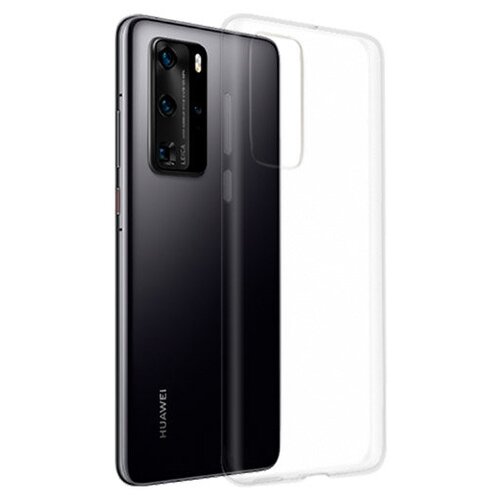 Силиконовый чехол для Huawei P40 Pro прозрачный 1.0 мм