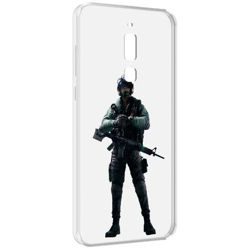 Чехол MyPads Tom-Clancy's-Rainbow-Six-2 для Meizu M6T задняя-панель-накладка-бампер чехол mypads tom clancy s rainbow six 1 для meizu pro 7 plus задняя панель накладка бампер