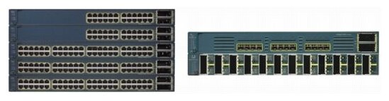 Коммутатор CISCO WS-C3560E-48PD-EF