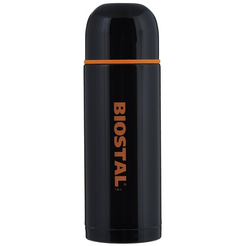фото Классический термос biostal nbp-750c (0,75 л) черный
