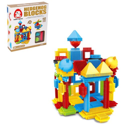 Конструктор игольчатый BRISTLES «Огромный дом», 112 деталей