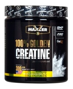 Maxler USA 100% Golden Creatine, 300 г, Unflavored / Без вкусовых добавок