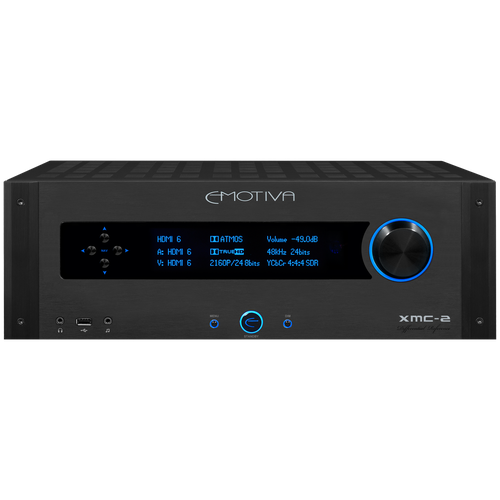 Emotiva XMC-2 AV-процессор Dolby TrueHD, DTS HD Master Audio, 4K, HDCP 2.2 в комплекте с DIRAC KIT