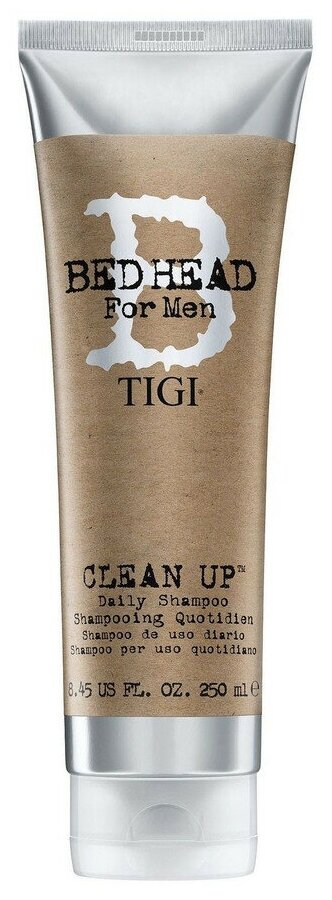 TIGI Bed Head B for Men Clean Up Daily Shampoo - Шампунь для ежедневного применения 250 мл