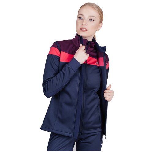 фото Жилет беговой nordski drive blueberry/pink w blueberry/pink (us:xl)