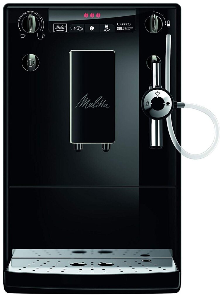 Кофемашина Melitta Caffeo Solo & Perfect Milk 957-203 серебристый