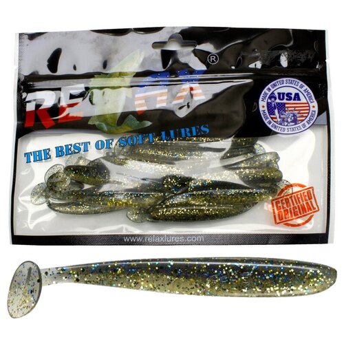 Силиконовая приманка для рыбалки RELAX - Риппер BASS 2,5