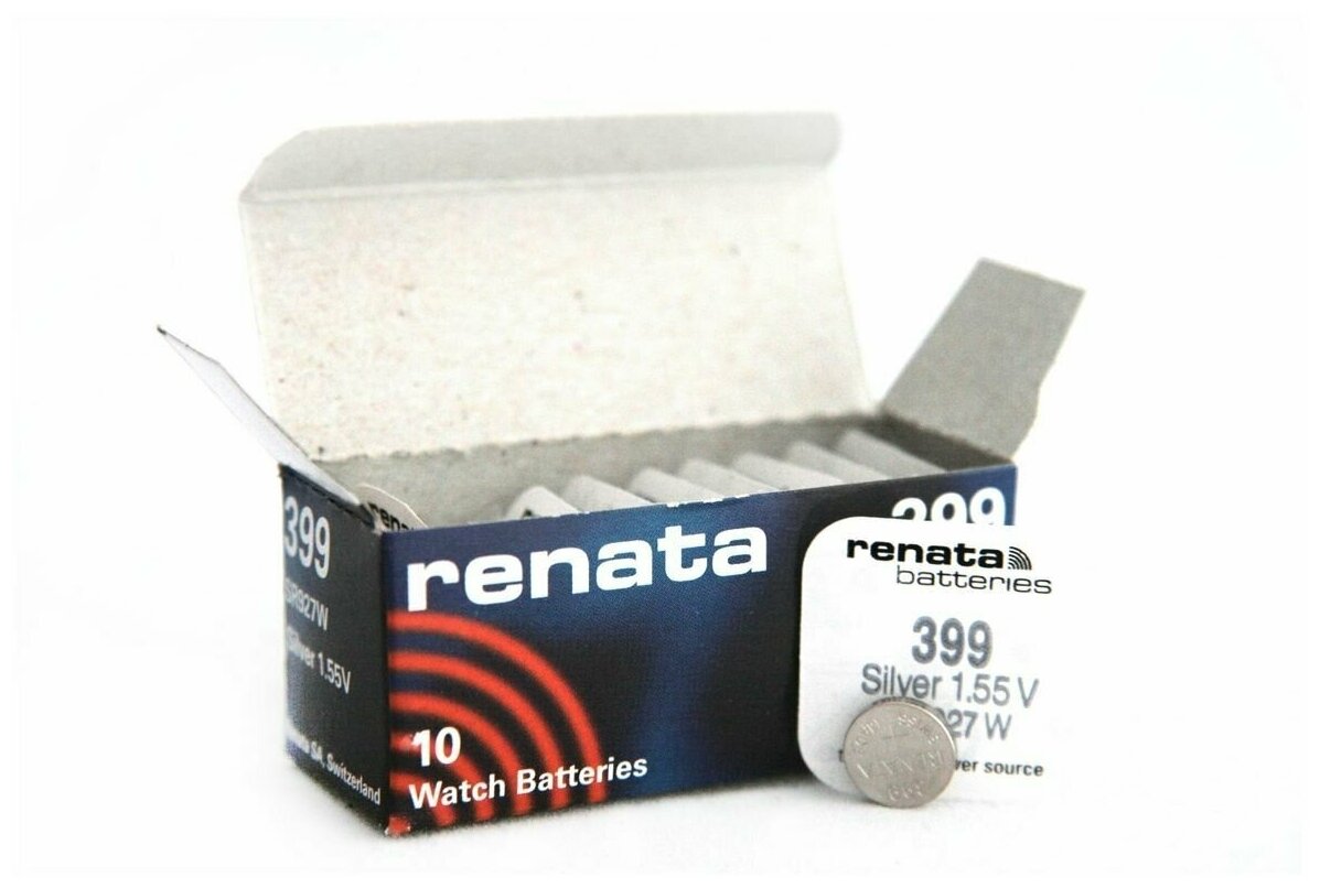 Батарейка renata R399 (SR927W) SR 57, 1.55 В