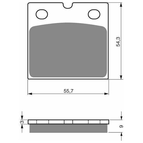 Колодки тормозные дисковые GOLDfren 081 S3 кросс SBS 506, EBC FA 18, Ferodo FDB 108, OEM 34 11 1 451 995