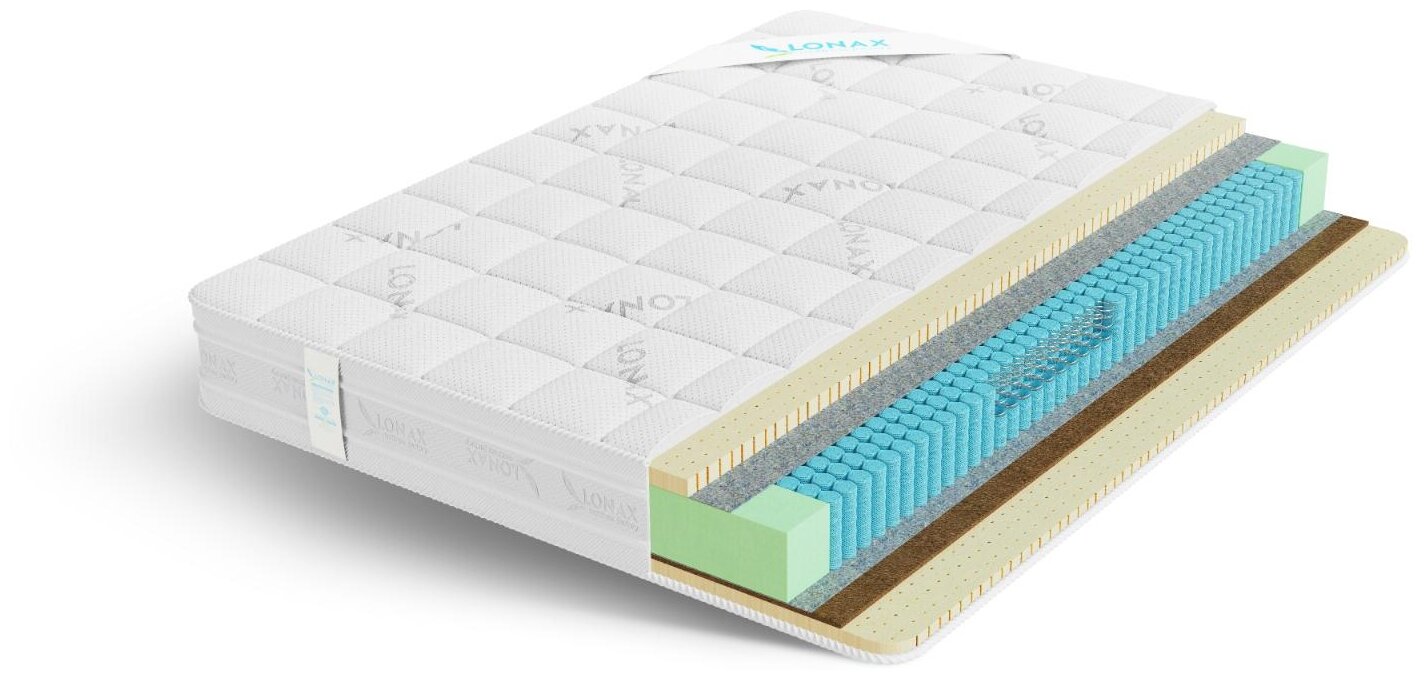 Матрас Лонакс Latex Medium S1000 (145 / 200)