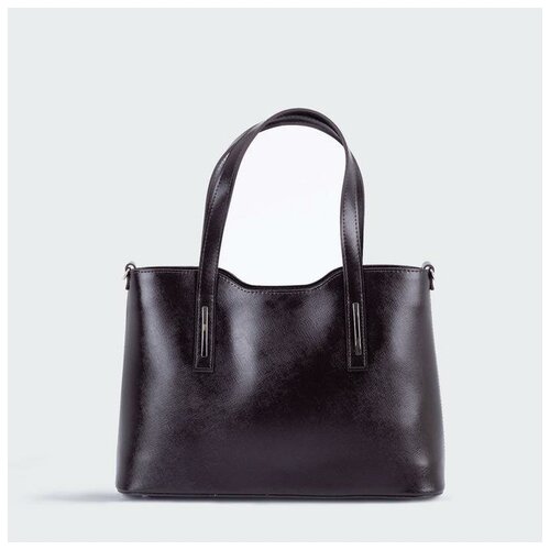 фото Сумка женская на молнии, отдел с перегородкой, наружный карман, длинный ремень, цвет коричневый souffle