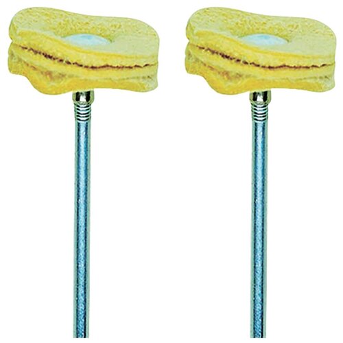 Полировальные круги 22 мм из кожи, 2 шт Proxxon 28298