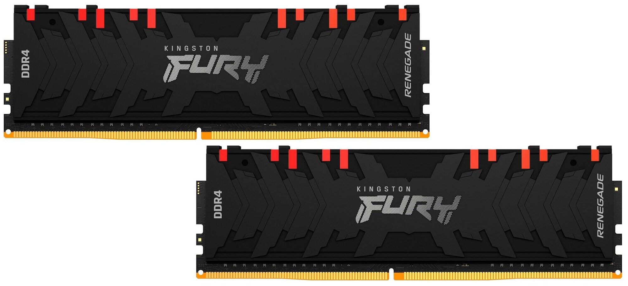 Оперативная память Kingston FURY Renegade RGB 16 ГБ (8 ГБ x 2 ) DDR4 4000 МГц DIMM CL19 KF440C19RBAK2/16