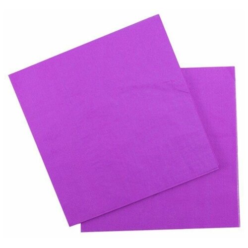 Салфетки Purple 33см X 33см 12шт 6056513