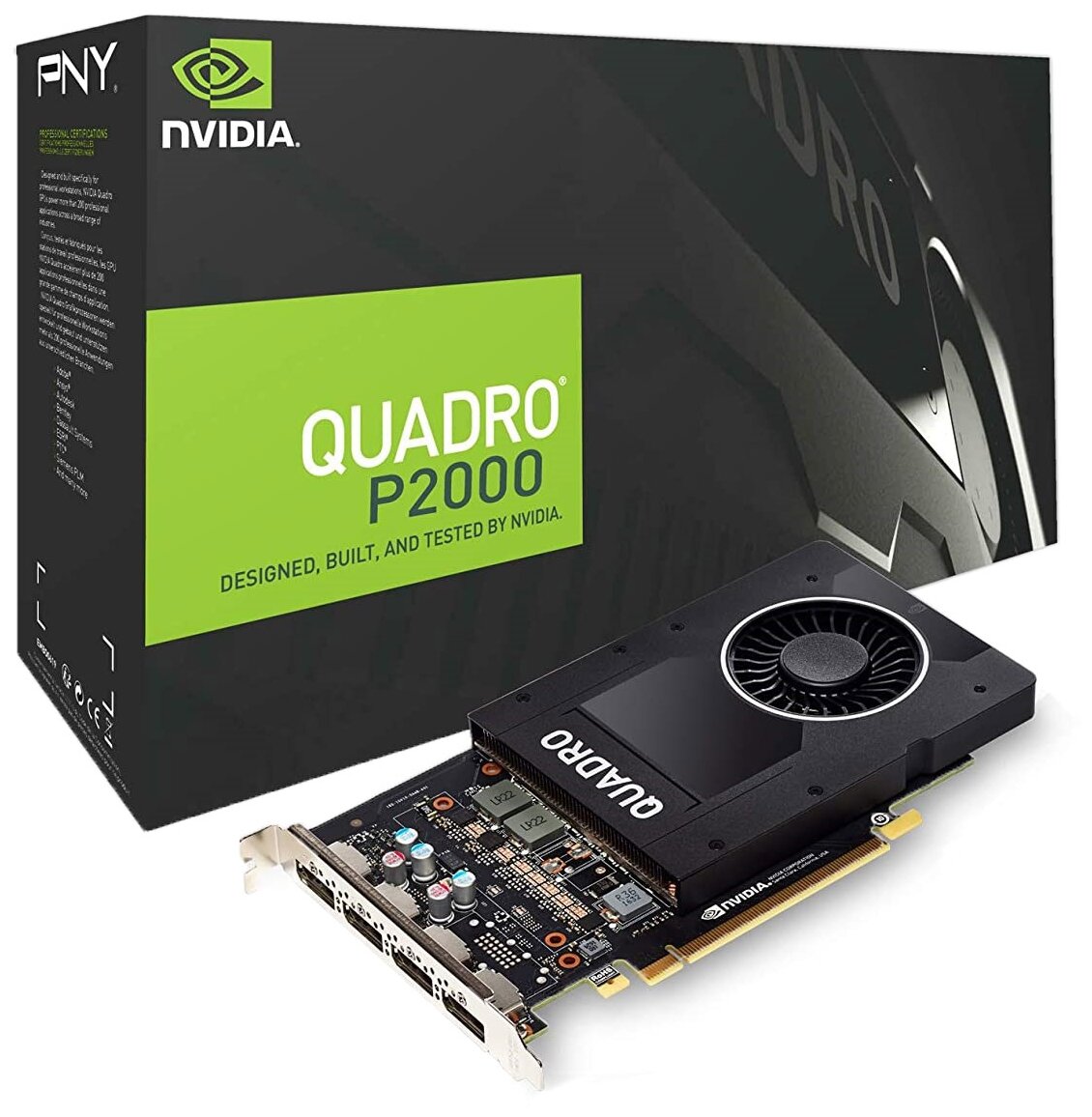 Видеокарта PNY Quadro P2000 5GB (VCQP2000)