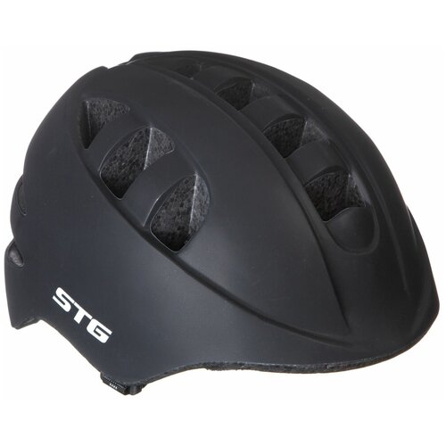 Шлем велосипедиста STG, размер M, MA-2- B 4969867 шлем stg ma 2 b m 52 56см чёрный с фонариком в застёжке