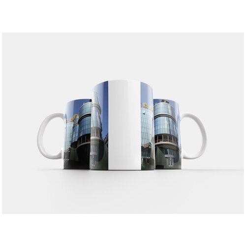 фото Кружка "вена, центр города, стеклянный дом" 320 мл lotsprints