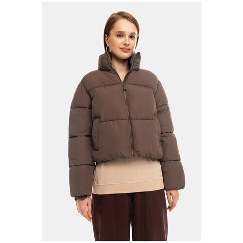 фото Куртка befree, размер m/46, коричневый