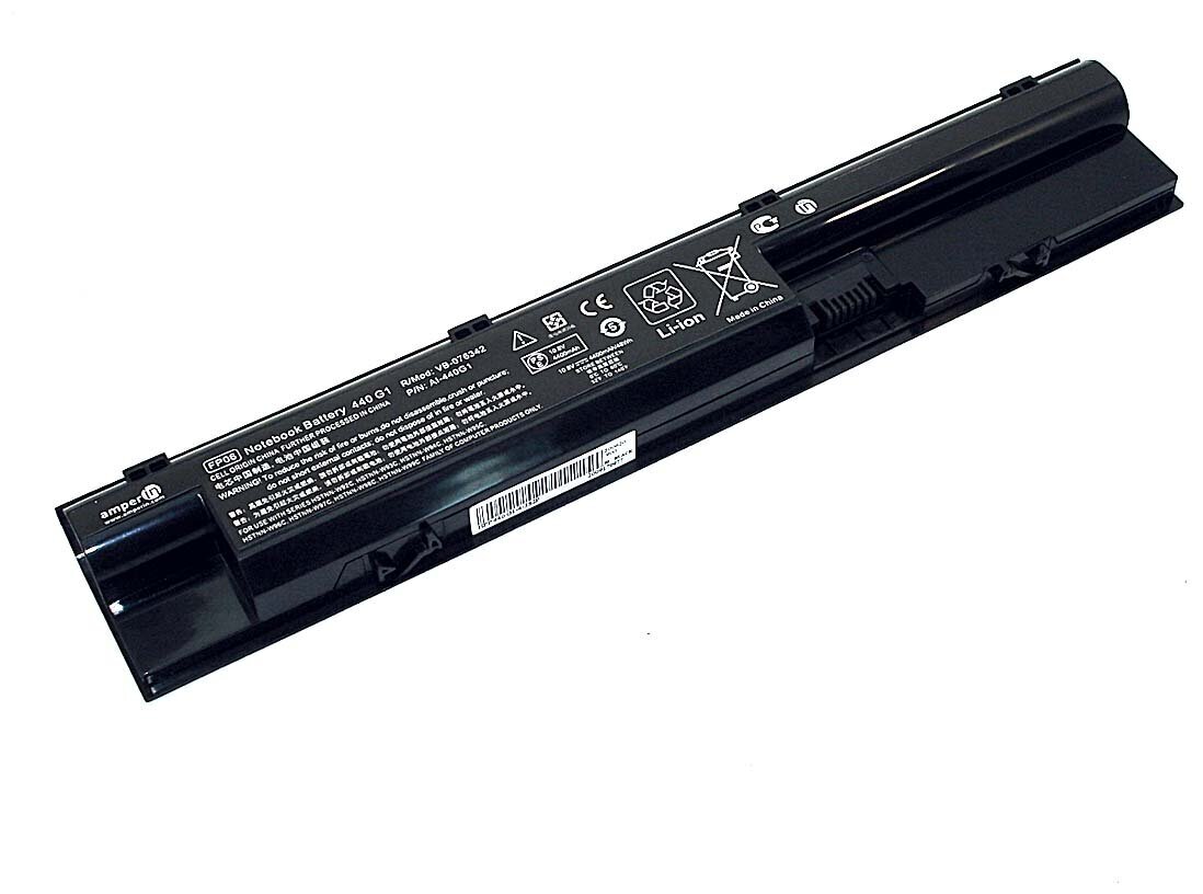 Аккумуляторная батарея Amperin для ноутбука HP ProBook 440 450 470 G1 (FP06) 108V 4400mAh AI-440G1
