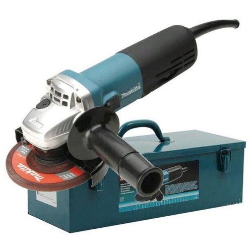 Makita 9557HNK6 Угловая шлифовальная машина 9557HNK6 ф115мм840Вт11000обм16кгпластчем 928200₽