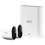 Netgear Arlo Pro 3 2K QHD Wire-Free Security 2-Camera System (VMS4240P-100) - изображение