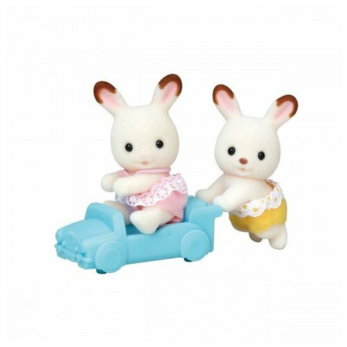 фото Sylvanian families набор "шоколадные кролики-двойняшки" 5420