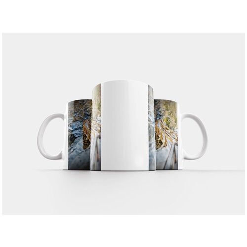 фото Кружка "каньон, зима, пейзаж" 320 мл lotsprints