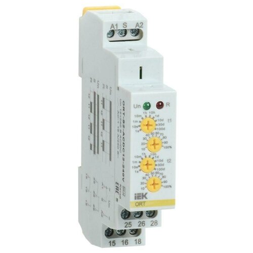 Реле циклическое ORT 2 конт. 12-240В AC/DC IEK ORT-S2-ACDC12-240V
