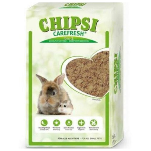 Carefresh Наполнитель-подстилка Original натуральный бумажный для мелких домашних животных и птиц 14л 1.1 кг