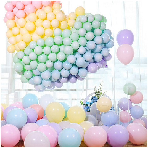 фото Воздушные шары "макарунс" набор 25 шт, 26 см. ассорти, пастель macaroons sun shi balloons