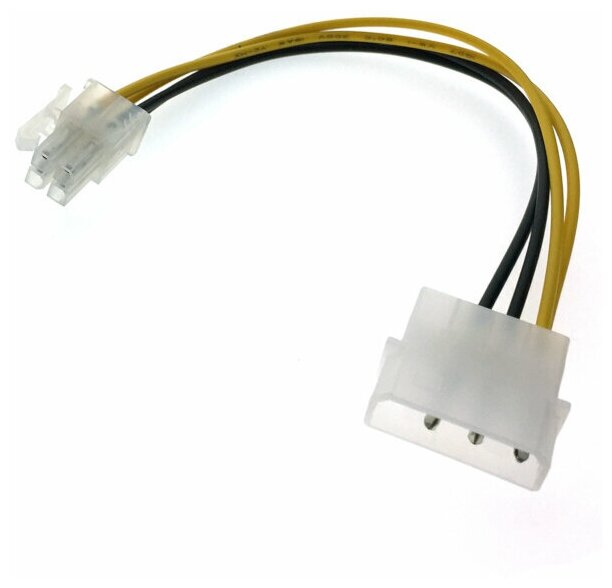 Аксессуар Кабель Espada Molex 4pin - 4pin CPU 20cm E4mol4cpu