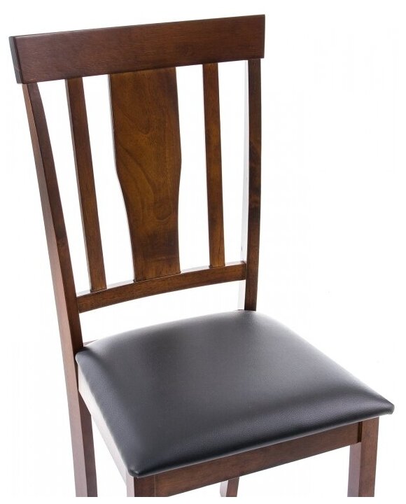 Деревянный стул Woodville Reno черный - фотография № 8