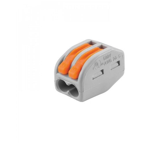 Соединительная клемма 2-проводная универсальная аналог Wago 222-412100шт 2178₽