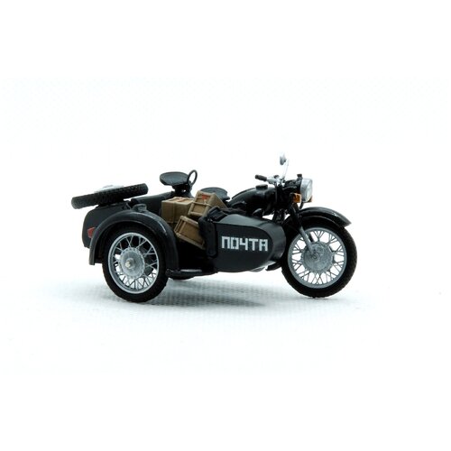 Днепр МТ-9 почтовый мотоцикл (с посылками) модель в масштабе 1:43 мотоцикл ваи зеленый модель в масштабе 1 43